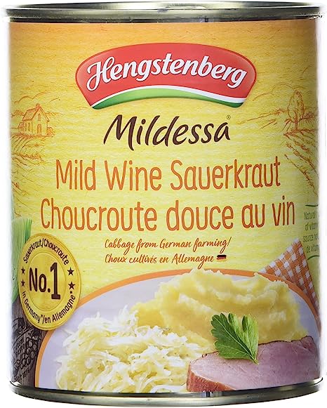 Mildessa Sauerkraut Hengstenberg (Packaging May Vary)