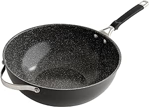 Nordic Ware Verde Aluminized Steel Cookware with Ceramic Coating, 12-Inch Wok