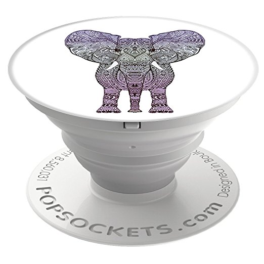 PopSockets: Expanding Stand and Grip for Smartphones and Tablets - Elephant