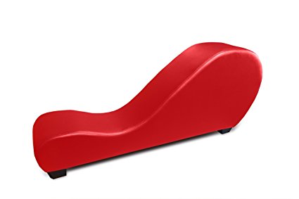 Modern Lounge Chaise Yoga Chair - Bonded Leather