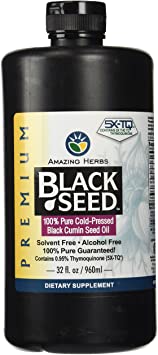 Amazing Herbs Black Seed Cold-pressed Oil - 32oz, 259.0 ounces