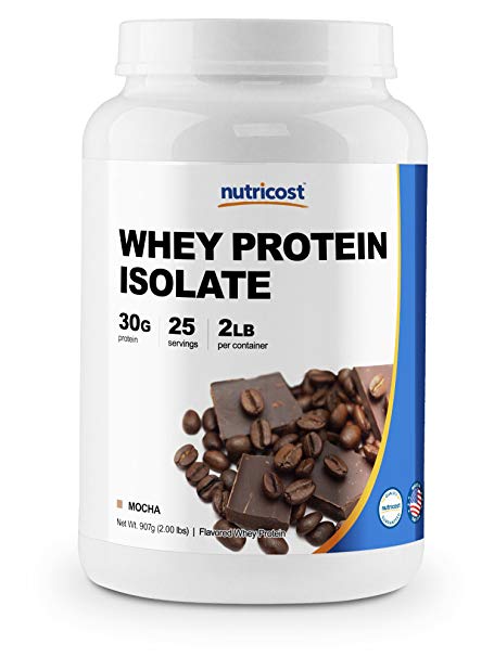 Nutricost Whey Protein Isolate (Mocha) 2LBS