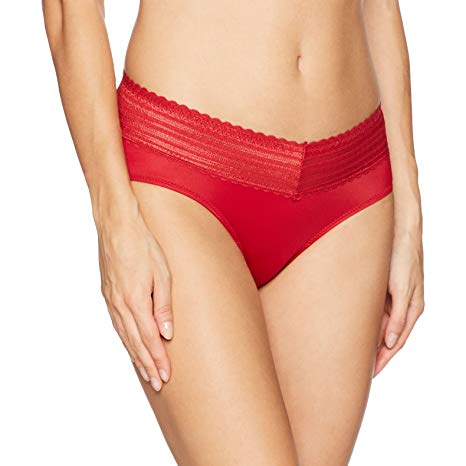 Warner's Women's No Pinches Lace Hipster Panty