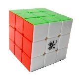 Dayan Zhanchi 5v 3x3x3 Speed Magic Cube 6-color Stickerless Puzzle Good Gift