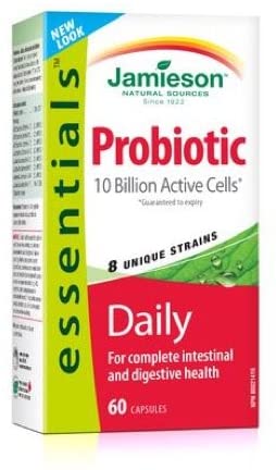 Jamieson Probiotic 10 Billion Active Cells 60 Capsules