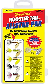 Yakima Bait Rooster Tail Spinner Box Kit.