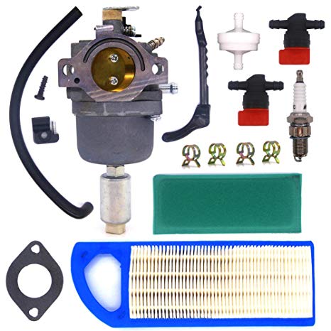 NIMTEK 794572 Carburetor Tune-up Kit with Air Filter For Briggs & Stratton 791858 791888 792358 793224 697190 697141 698445