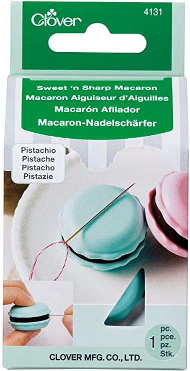 Clover Sweet' n Sharp Macaron Pistachio Needle Sharpener