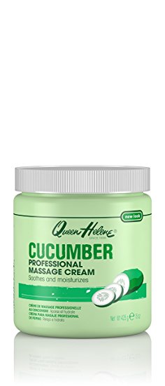 Queen Helene Professional Massage Cream, Cucumber, 15 Ounce [Packaging May Vary]