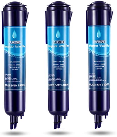 4396841 4396710 Water Filter Compatible With 4396841, EDR3RXD1, Filter 3, P2RFWG2, Kenmore 9083, Kenmore 9030 Water Filter Cap,3 Pack