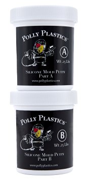 Polly Plastics Silicone Molding Putty - 1/2 Lb.