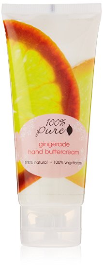 100% Pure Organic Hand Cream, Gingerade, 2 Ounce