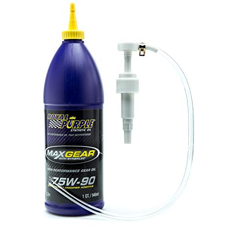 Royal Purple ROY01300 Max Gear 75W90 Synthetic Lube with Plews Pump
