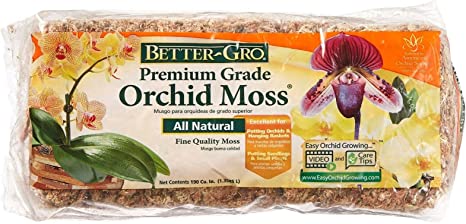 Sun Bulb 50450 Better GRO Orchid Moss,190 cu.in - New Version