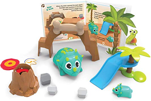 Learning Resources Coding Critters - Rumble & Bumble, Interactive Coding Toy, 23 Piece Set, Ages 4 , Multicolor