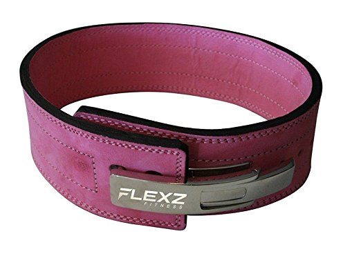 FlexzFitness Lever Buckle Powerlifting Belt 10mm Weight Lifting