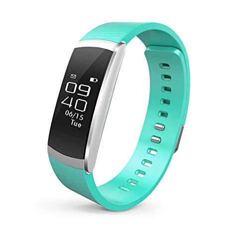 runme Fitness Tracker with Heart Rate Monitor, Activity Tracker Smart Watch with Sleep Monitor, IP67 Water Resistant Walking Pedometer with Call/SMS Remind for iOS/Android, Gift Edition