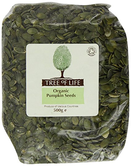 Tree of Life Pumpkin Seeds 500 G (Pack of 2)