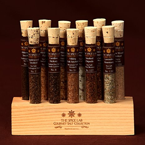 Finishing Salt Starter Set - Gourmet BBQ Smoked Salt Collection - A collection of 11 Finishing Salts - Taste the world of salts ™