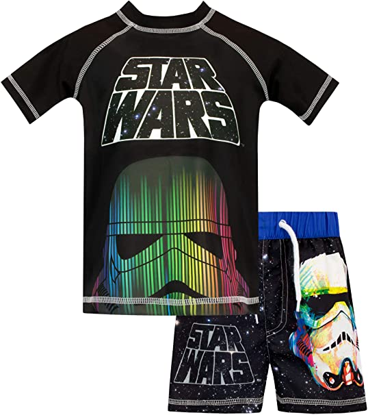 STAR WARS Boys' Stromtrooper Two Piece Swim Set