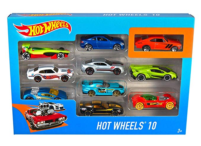 Hot Wheels 10 Car Pack (Styles May Vary)  [Amazon Exclusive]
