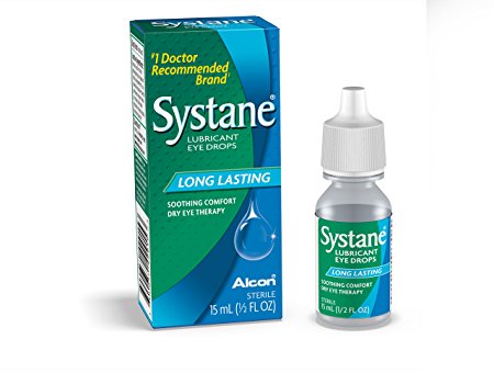 Systane Long Lasting Lubricant Eye Drops (15 mL, 1/2 fl oz)