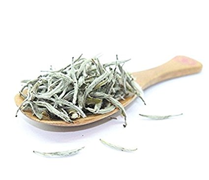 Tealyra - Superfine Silver Needle - Bai Hao Yin Zhen - White Tea Loose Leaf Tea - Highest grade of Best Chinese White Tea Leaves - Organically Grown in Fujian - Caffeine Level Low - 110g (4-ounce)