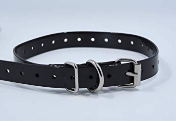 Replacement Extra Collar Strap Band Buckle ¾" for Garmin Delta Dogtra SportDOG Tri Tronics Petsafe TrainPro Petrainer Educator Esky Most Dog Training Collars and Fence
