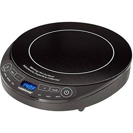 Faberware Multi-Functional Round Induction Cooker | Feather Touch Control, Auto Safety Shut-off Switch, High Temp. Protection