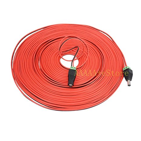 20m/65.6ft 20awg Extension Cable Wire Cord for Led Strips Single Colour 3528 5050
