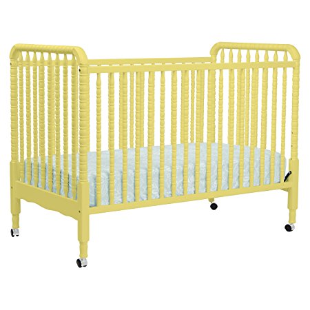 DaVinci Jenny Lind Stationary Crib With Toddler Bed Conversion Kit, Sunshine