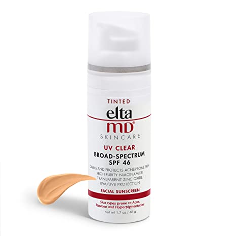 Eltamd Uv Clear Broad-Spectrum Spf 46 Tinted, 1.7 Oz