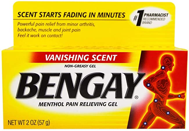 Ben Gay Vanish Scnt Size 2z Bengay Non-Greasy Vanishing Scent Pain Reliever Gel