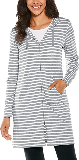 Coolibar UPF 50  Women's Cabana Hoodie - Sun Protective