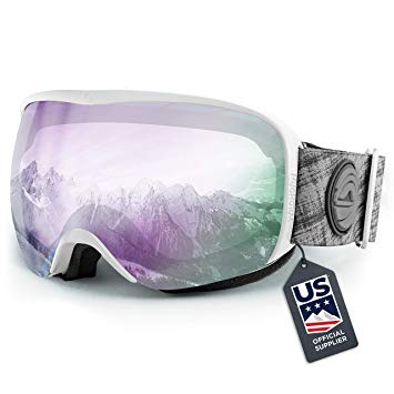 Wildhorn Cristo Ski Goggles - US Ski Team Official Supplier - Snow Goggles for Men, Women & Youth