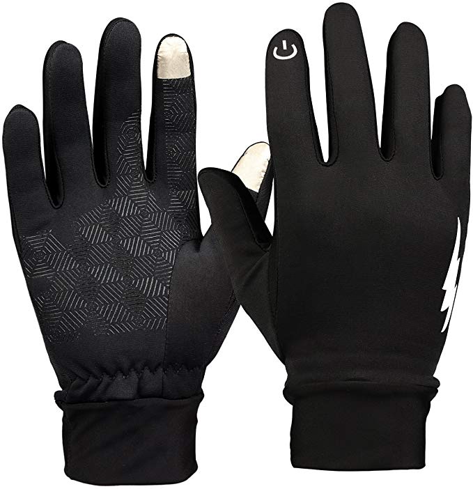 Natple Winter Gloves, Unisex Touch Screen Gloves Thermal Warm Gloves Driving Gloves Running Cycling Gloves Windproof Outdoor Sport Gloves for Men and Women