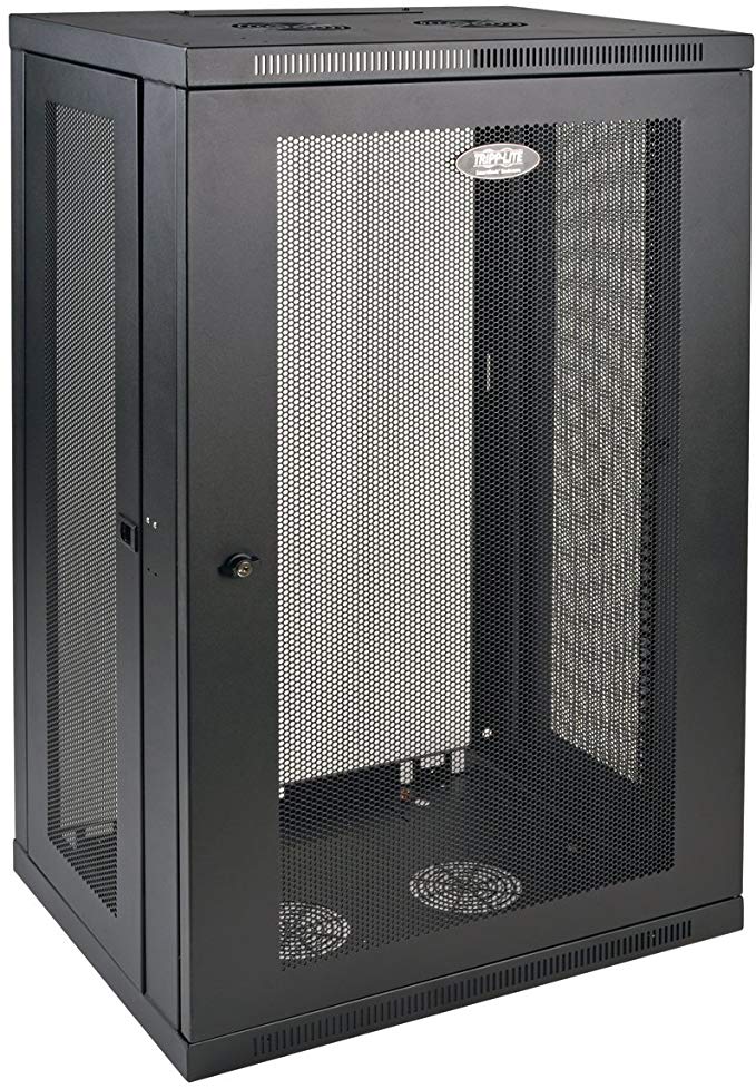 Tripp Lite 21U Wall Mount Rack Enclosure Server Cabinet, 16.5" Deep, Switch-Depth (SRW21U)