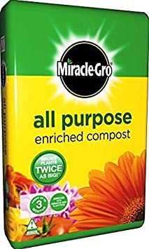 Garden Compost Miracle-Gro Multi Purpose Compost 20L Massive Bag Fertilizer