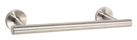 Amerock BH26546-SS Arrondi Collection 9-Inch Towel Bar, Stainless Steel