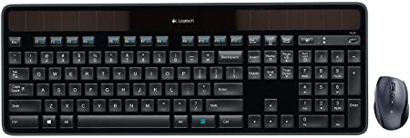 Logitech K750 Wireless Solar Keyboard for Windows Solar Recharging Keyboard (with Mouse) (with Mouse)