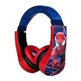 Spiderman 30346 Kid Safe over the Ear Headphone with Volume Limiter Styles May Vary