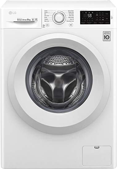 LG F4J5TN3W A    Rated Freestanding Washing Machine - White