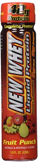 New-Whey Liquid Protein, 42 g Protein - Fruit Punch 1/Container