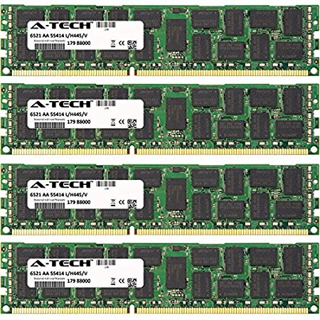 32GB KIT (4 x 8GB) For HP-Compaq Workstation Series Z420 (ECC Registered). DIMM DDR3 ECC Registered PC3-12800 1600MHz Dual Rank RAM Memory. Genuine A-Tech Brand.