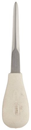 Dexter-Russell Sani-Safe S122-PCP 4" Boston Pattern Oyster Knife with Polypropylene Handle