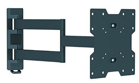 Intecbrackets® - Longest 610mm reach ultra slim fitting strong cantilever tilt and swivel TV wall mount bracket fits 26 27 29 30 32 34 36 37 39 40 complete with a lifetime warranty