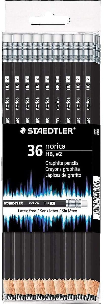 Staedtler Norica #2 HB Woodcased Pencils Black 36/Pack (1, A)