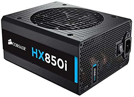 CORSAIR HX850i 850w HIGH PERFORMANCE 80  PLATINUM LOW PROFILE MODULAR PSU