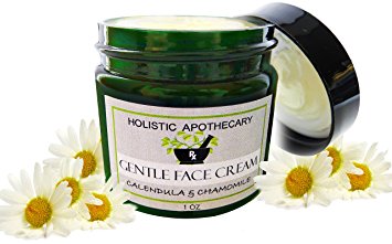 ORGANIC Calming CHAMOMILE FACE Cream For Dry, Sensitive Skin Calming & Healing (1 OZ)