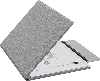 MoKo Case for Remarkable 2 Tablet, Ultra-Thin Magnetic Tablet Case with Wide Pen Protective Clasp, Smart Tablet Cover Folio for Remarkable Tablet 2 10.3" 2020 Release, Denim Gray